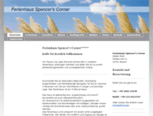 Tablet Screenshot of ferienhaus-spencers-corner.de